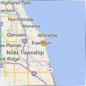 Northwestern University Location Map Northwestern University Location Map