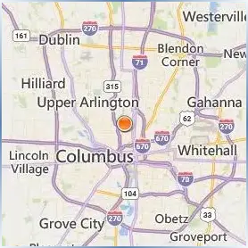 Ohio State University Location Map Ohio State University Location Map