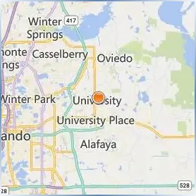 University of Central Florida Location Map University of Central Florida Location Map