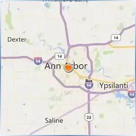 University of Michigan Ann Arbor Location Map University of Michigan Ann Arbor Location Map