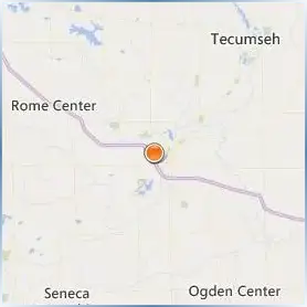 Adrian College Location Map