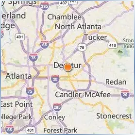 Agnes Scott College Location Map Agnes Scott College Location Map