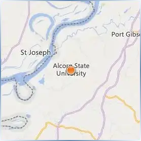 Alcorn State University Location Map Alcorn State University Location Map