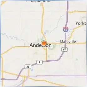 Anderson University Indiana Location Map Anderson University Indiana Location Map