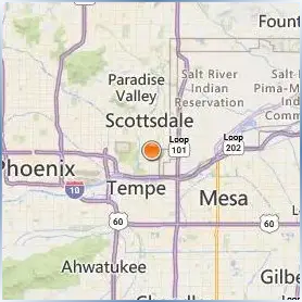 Arizona State University Digital Immersion Location Map Arizona State University Digital Immersion Location Map