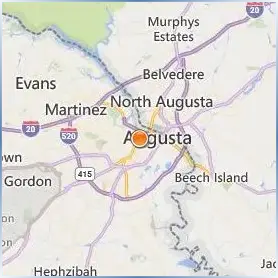Augusta University Location Map Augusta University Location Map
