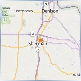 Austin College Location Map