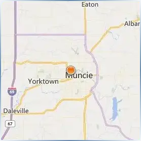 Ball State University Location Map Ball State University Location Map