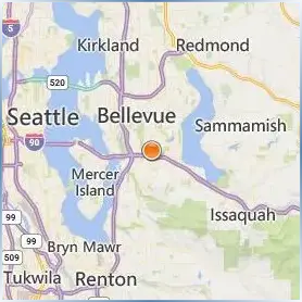 Bellevue College Location Map