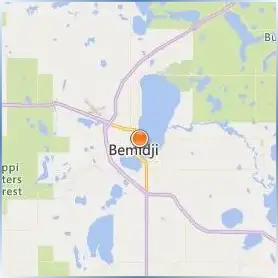 Bemidji State University Location Map