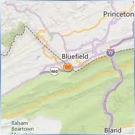 Bluefield University Location Map Bluefield University Location Map