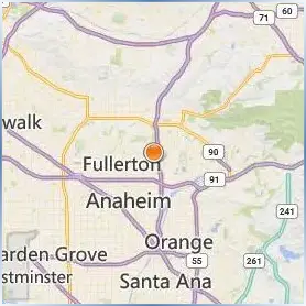 California State University Fullerton Location Map California State University Fullerton Location Map