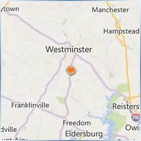 Carroll Community College Location Map