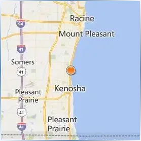 Carthage College Location Map