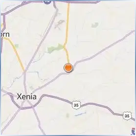 Cedarville University Location Map Cedarville University Location Map