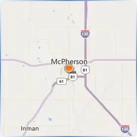 Central Christian College of Kansas Location Map Central Christian College of Kansas Location Map