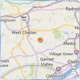 Cheyney University of Pennsylvania Location Map Cheyney University of Pennsylvania Location Map