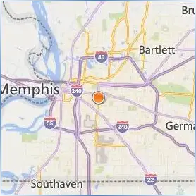 Christian Brothers University Location Map