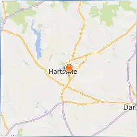 Coker University Location Map