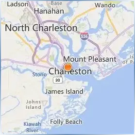 College of Charleston Location Map College of Charleston Location Map