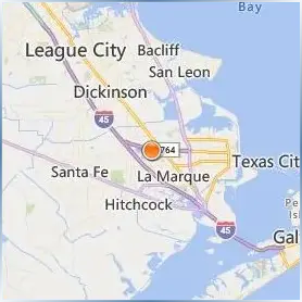 College of the Mainland Location Map