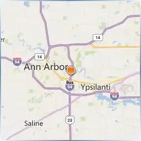 Concordia University Ann Arbor Location Map