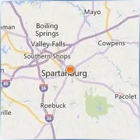 Converse University Location Map Converse University Location Map