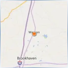 Copiah Lincoln Community College Location Map