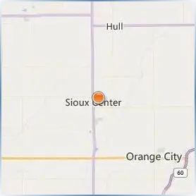 Dordt University Location Map