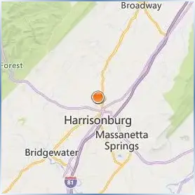 Eastern Mennonite University Location Map Eastern Mennonite University Location Map