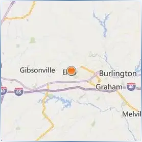 Elon University Location Map Elon University Location Map
