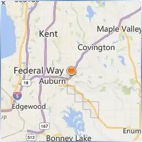 Green River College Location Map