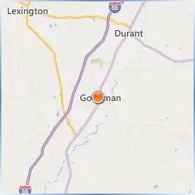 Holmes Community College Location Map Holmes Community College Location Map
