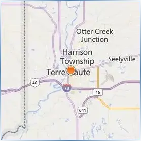 Indiana State University Location Map Indiana State University Location Map