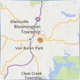 Indiana University Bloomington Location Map Indiana University Bloomington Location Map