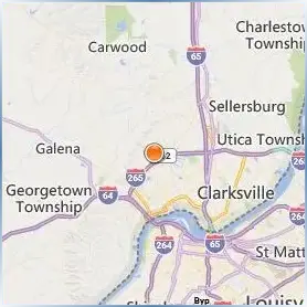 Indiana University Southeast Location Map Indiana University Southeast Location Map