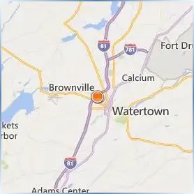 Jefferson Community College Location Map