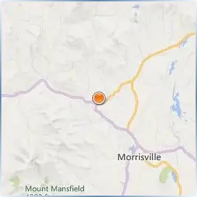 Northern Vermont University Location Map