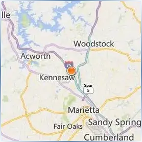 Kennesaw State University Location Map Kennesaw State University Location Map