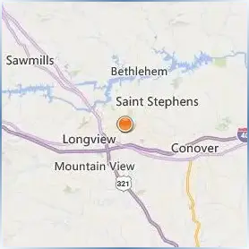 Lenoir Rhyne University Location Map Lenoir Rhyne University Location Map