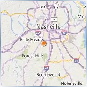 Lipscomb University Location Map Lipscomb University Location Map