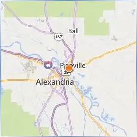 Louisiana College Location Map Louisiana College Location Map