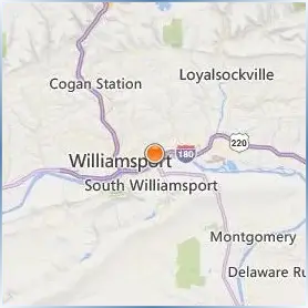 Lycoming College Location Map Lycoming College Location Map