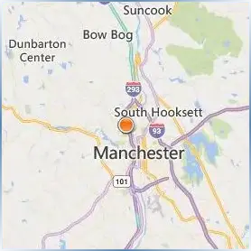 Manchester Community College New Hampshire Location Map