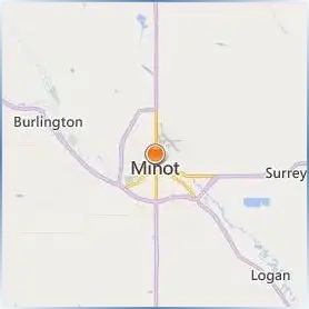 Minot State University Location Map Minot State University Location Map