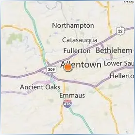 Muhlenberg College Location Map Muhlenberg College Location Map