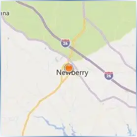 Newberry College Location Map Newberry College Location Map