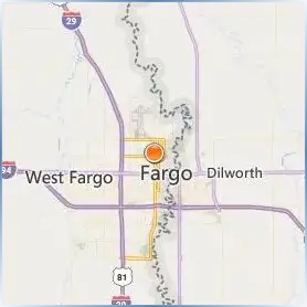 North Dakota State University Location Map North Dakota State University Location Map