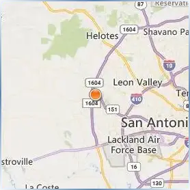 Northwest Vista College Location Map