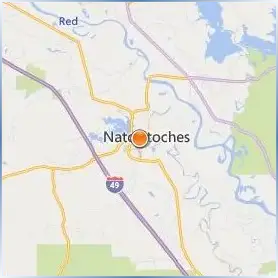 Northwestern State University of Louisiana Location Map